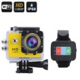 Action Camera - Full HD, 12MP, Remote Control, Wi-Fi, Free iOS + Android App
